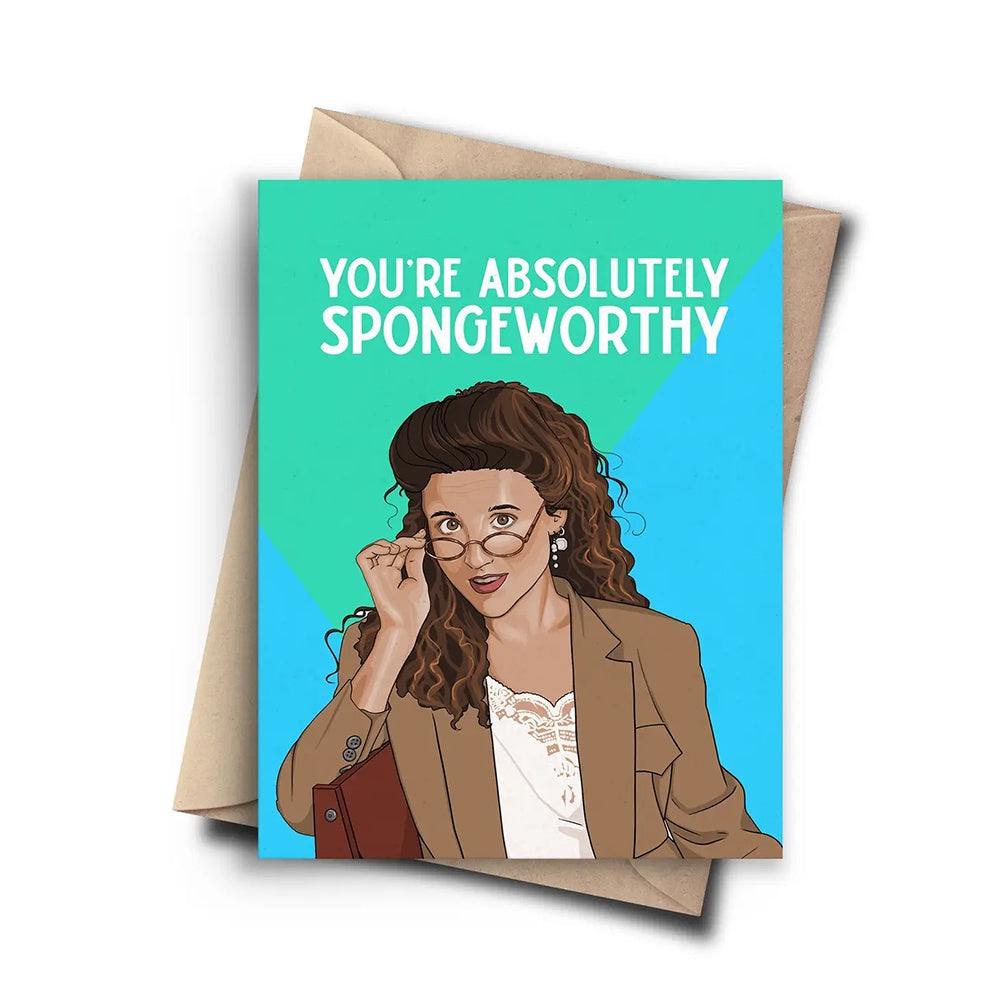 SEINFELD CARD -SPONGEWORTHY