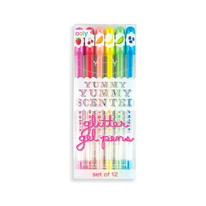 YUMMY SCENTED GLITTER GEL PENS