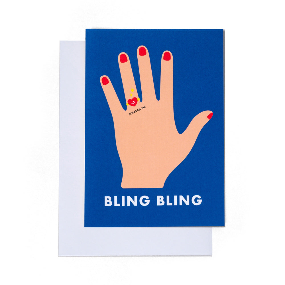 BLING BLING SCRATCH CARD